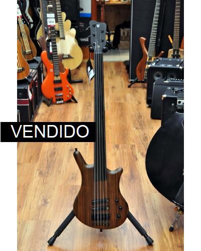 Warwick GPS Thumb Bass Bolt On 5 Fretless Satin Natural